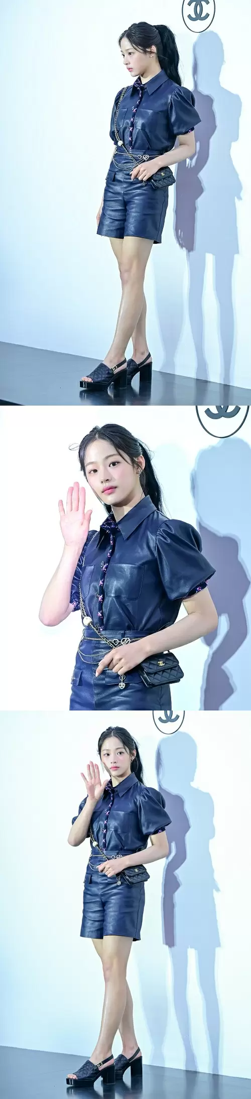 4月23日、イベントに参加したNewJeans・ミンジ