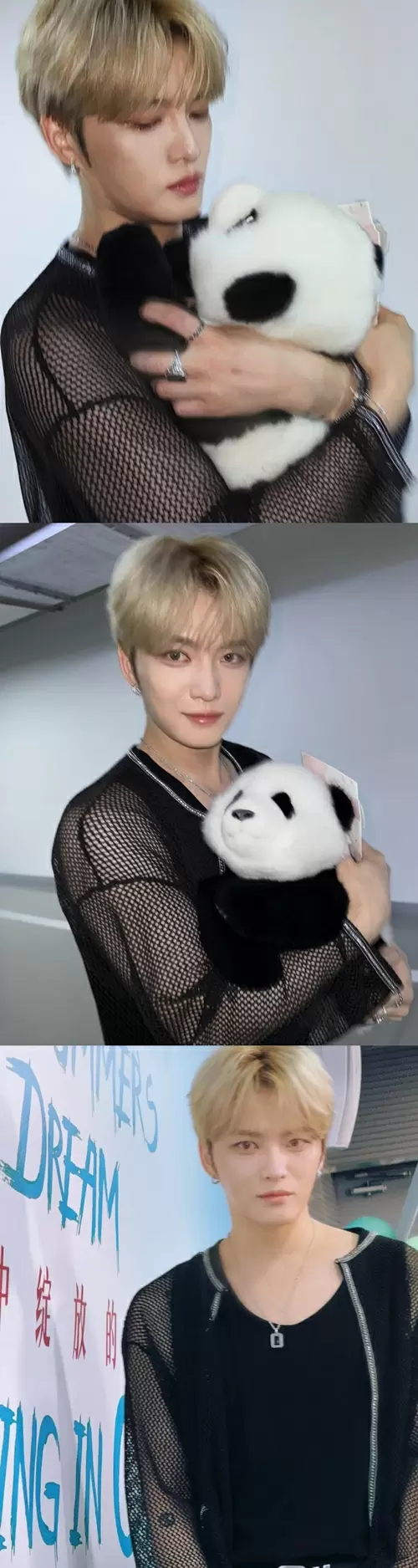 ジェジュン、パンダのぬいぐるみを抱く可愛らしさ溢れる姿が話題