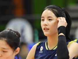 女子バレー韓国代表の美人セッターが、Vリーグで“珍記録”を達成して話題に