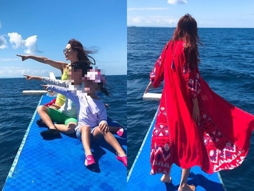 【写真】自粛中にバカンス？ジャニーズともコラボした元K-POP女性アイドルに非難殺到