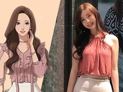 まさに「女神降臨」!! 韓国の“美しすぎる漫画家”、連載1周年記念で素顔を公開