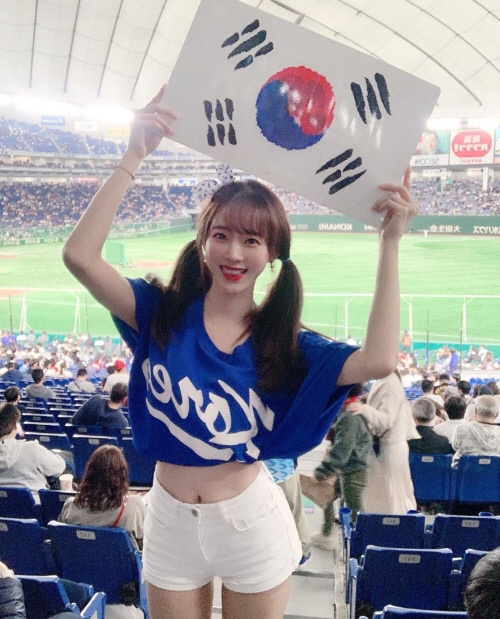 プレミア12日韓戦に美少女チアドルも来日 日本での応援は初めてです スポーツソウル日本版