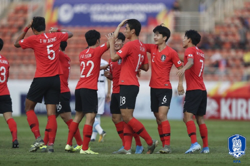 3連勝のu 23韓国代表 大胆なローテーションで東京五輪出場へ準備万端 スポーツソウル日本版 3連勝のu 23韓国代表 大胆なローテーションで東京五輪出場へ準備万端 スポーツソウル日本版