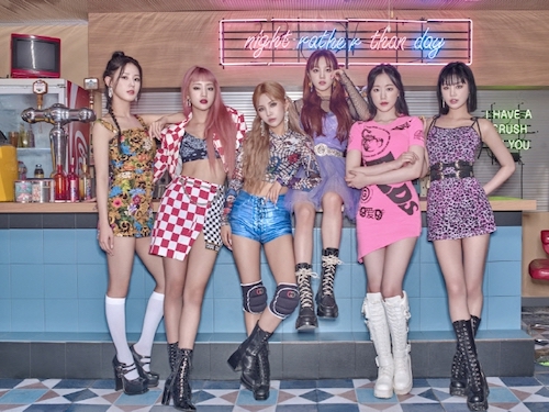 ガールズグループ(G)I-DLE、米「2021 MTV VMA」BEST K-POP部門ノミネート！