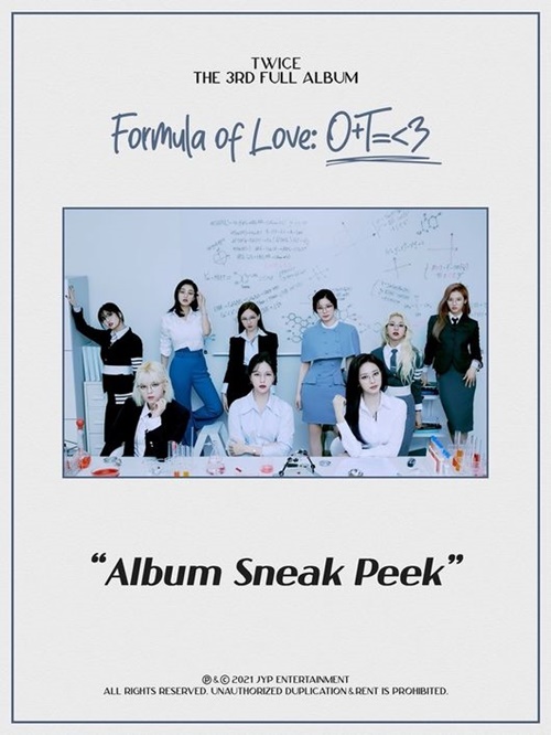 初のユニット曲も Twice 新アルバム Formula Of Love O T 3 ハイライトメドレー公開 スポーツソウル日本版