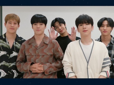 兵役中メンバーもサプライズ登場、MONSTA Xがファンにメッセージ【秋夕の挨拶】