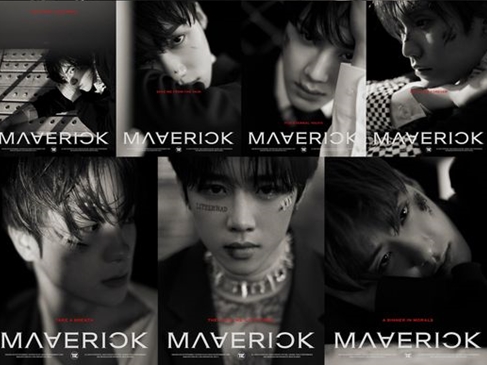 THE BOYZ、アルバム『MAVERICK』の新ポスター公開！物憂げな表情に注目
