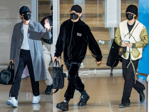 「おかえり！」BTS・JUNG KOOK、JIMIN、JIN、本日（12月6日）LAから無事帰国【PHOTO】