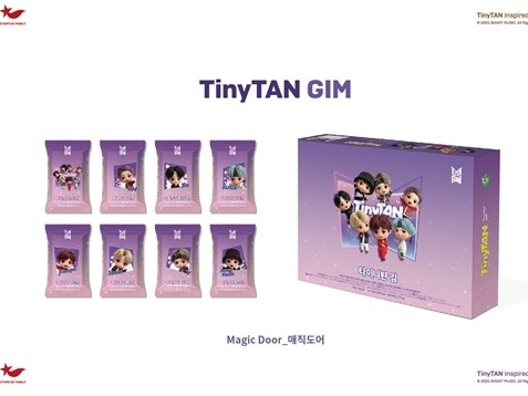 BTSをデフォルメした「Tiny TAN」が“海苔”に！DynamiteとMagic Doorの2種で日本でも発売