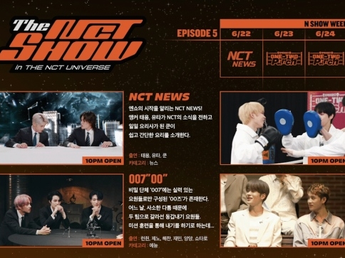 NCTの独自バラエティー『THE NCT SHOW』、6月も様々なラインナップでファンを楽しませる！