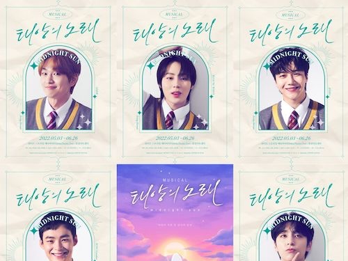 SHINeeオンユ出演の韓国創作ミュージカル『タイヨウのうた』青春恋愛ドラマの象徴8人のキャラクターポスター公開！