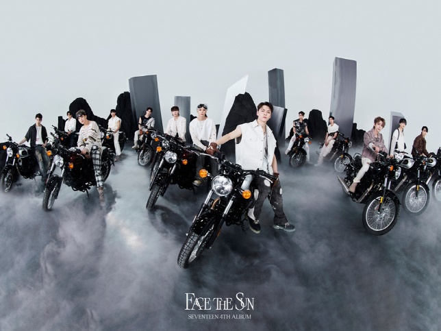 日本ファンミで6万人を熱狂させたSEVENTEEN、新アルバムの最後のフォトを公開「バイク乗りに!?」