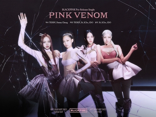 カムバック迫るBLACKPINKの“完全体”が胸アツすぎる！新曲『Pink Venom』クレジットポスター公開