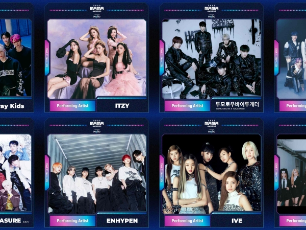 「2022MAMA」にJO1、IVE、Stray Kids、TXT、ENHYPEN、TREASURE、ITZY、Kep1erの出演が決定！