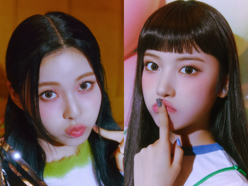 NMIXXギュジン、ジウが“クリスマスガール”に変身！オン眉ヘアに