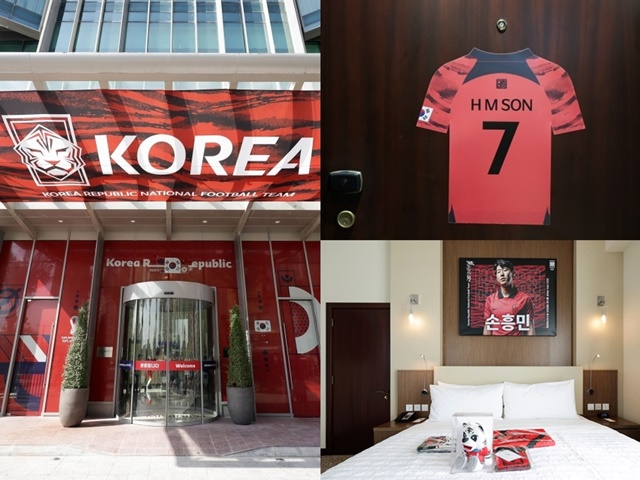 【写真】ソン・フンミンが過ごす部屋の中身は？カタールW杯の韓国代表宿泊ホテルの全容が公開