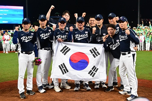 杭州アジア大会の野球韓国代表