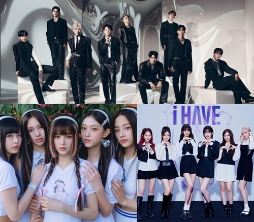 NewJeans ZEROBASEONE IVE