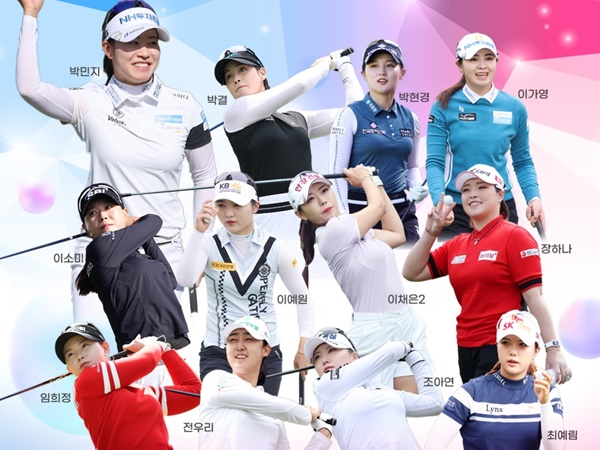 【写真】イ・ボミも選ばれた“美女ゴルファー”の証！韓国女子ツアー彩る「KLPGA広報モデル」12人が発表