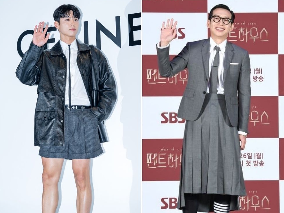 俳優パク・ボゴムは破格のショートパンツ！性別を超えたファッション見せる韓国男性スターたち