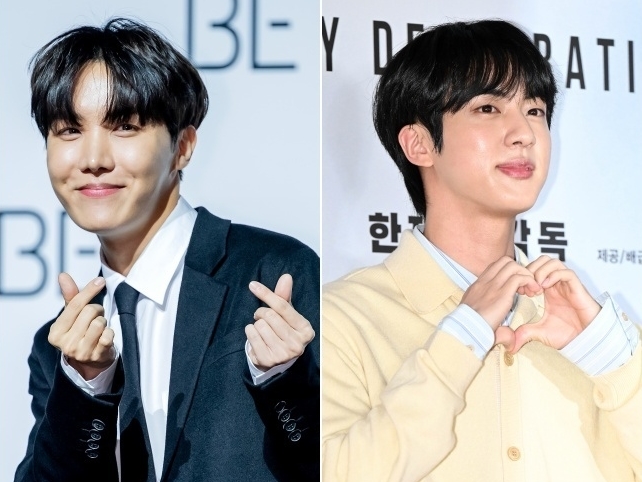 BTS・JINとJ-HOPE、兵役の“先輩・後輩”としてやり取り？入隊でもファンを楽しませる姿に拍手