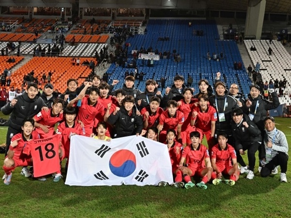 敗退の日本と対照的…U-20韓国が無敗でグループ突破、“最低目標”の決勝トーナメント進出成功