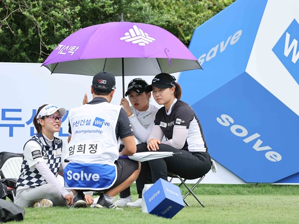韓国・済州島開催の女子プロゴルフ大会、台風6号の影響で初日目中止…強風でティーショットできず