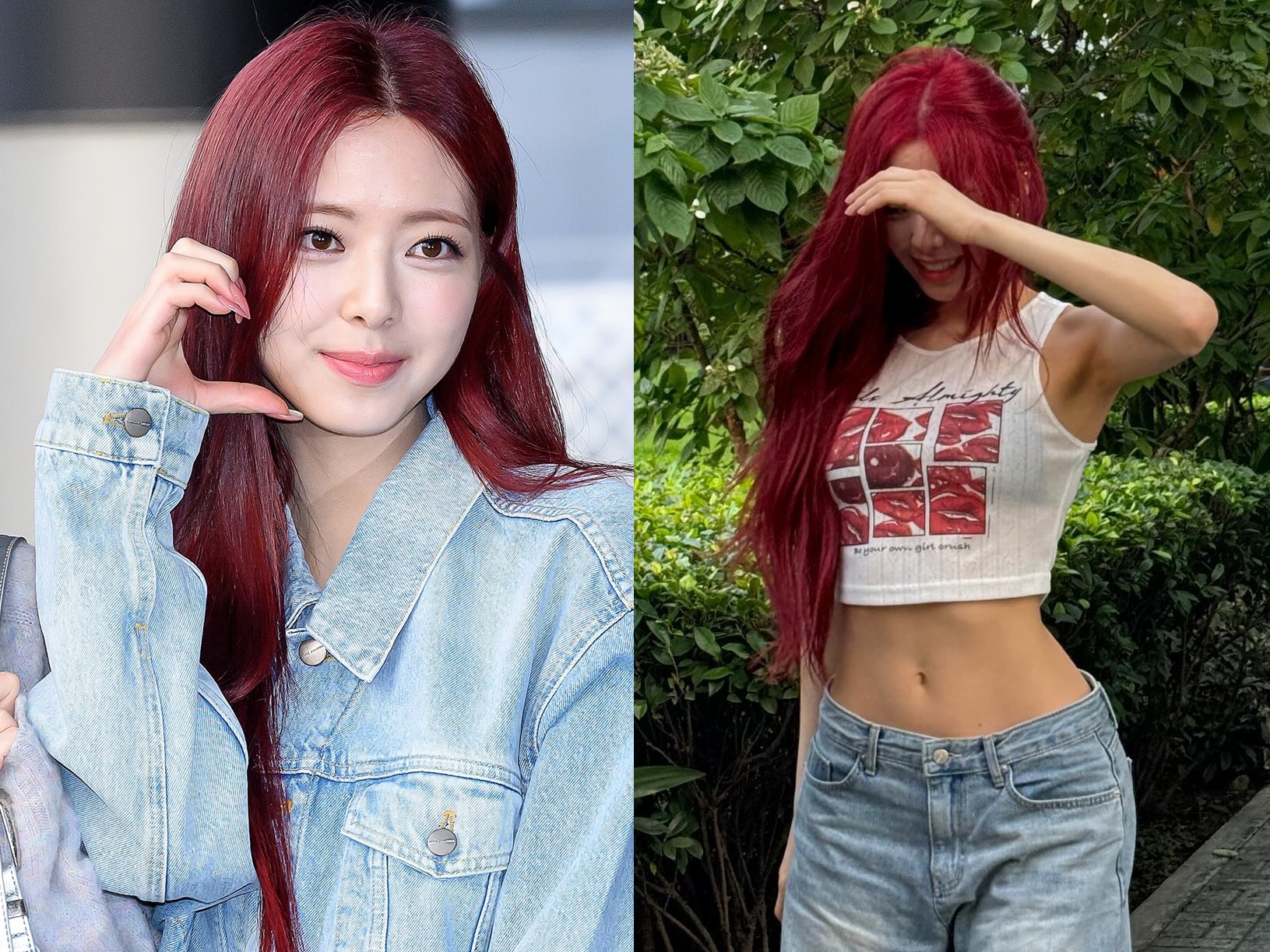 写真】“伝説級のくびれ”で話題騒然のITZY・ユナ、変わらぬ美スタイルに