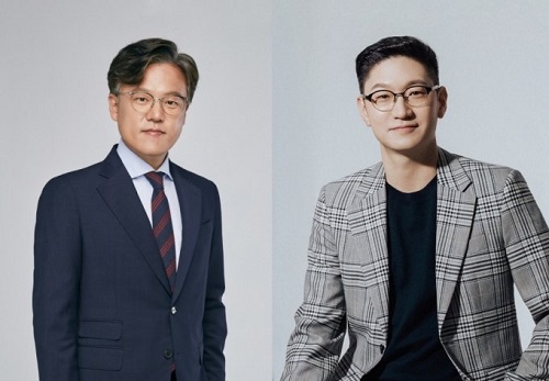 チャン・チョルヒョクCEO（左）とタク・ヨンジュンCOO