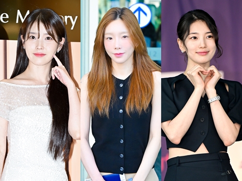 IU、少女時代・テヨン、スジ