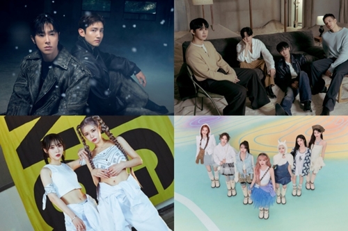 東方神起、BTOB、MAMAMOO+、Kep1er