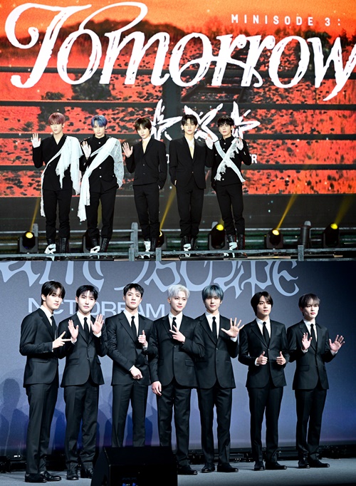 TOMORROW X TOGETHER、NCT DREAM