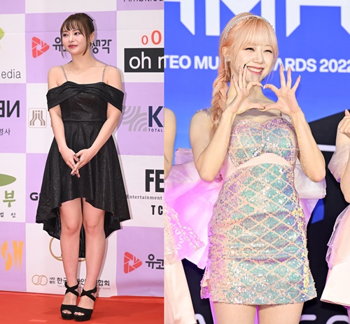 小倉由菜(左)とジウォン