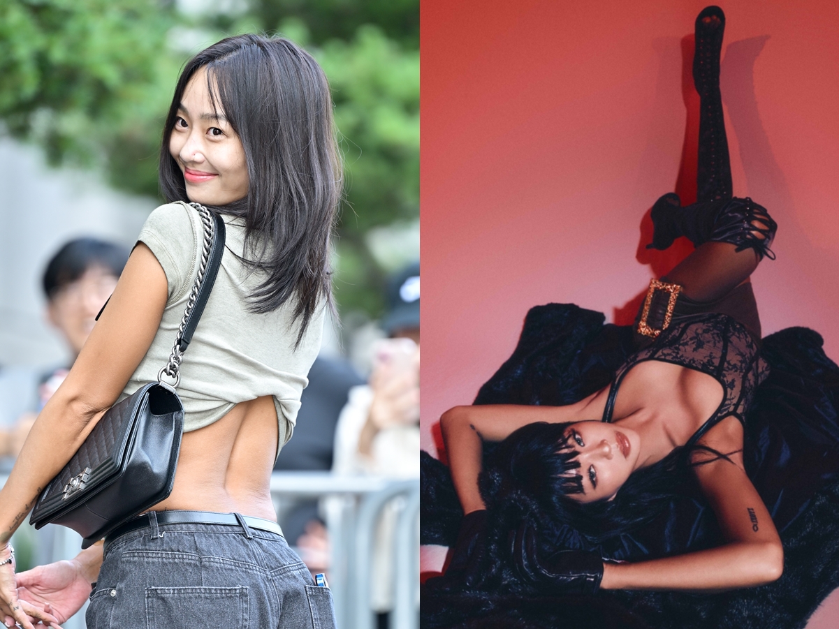 【写真】“元祖サマークイーン”SISTAR出身ヒョリン、最新カットで強烈なランジェリー風衣装を披露