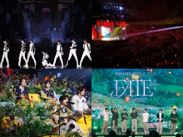 ENHYPEN、ワールドツアーアンコール公演「FATE PLUS」ソウル公演を成功裏に終了