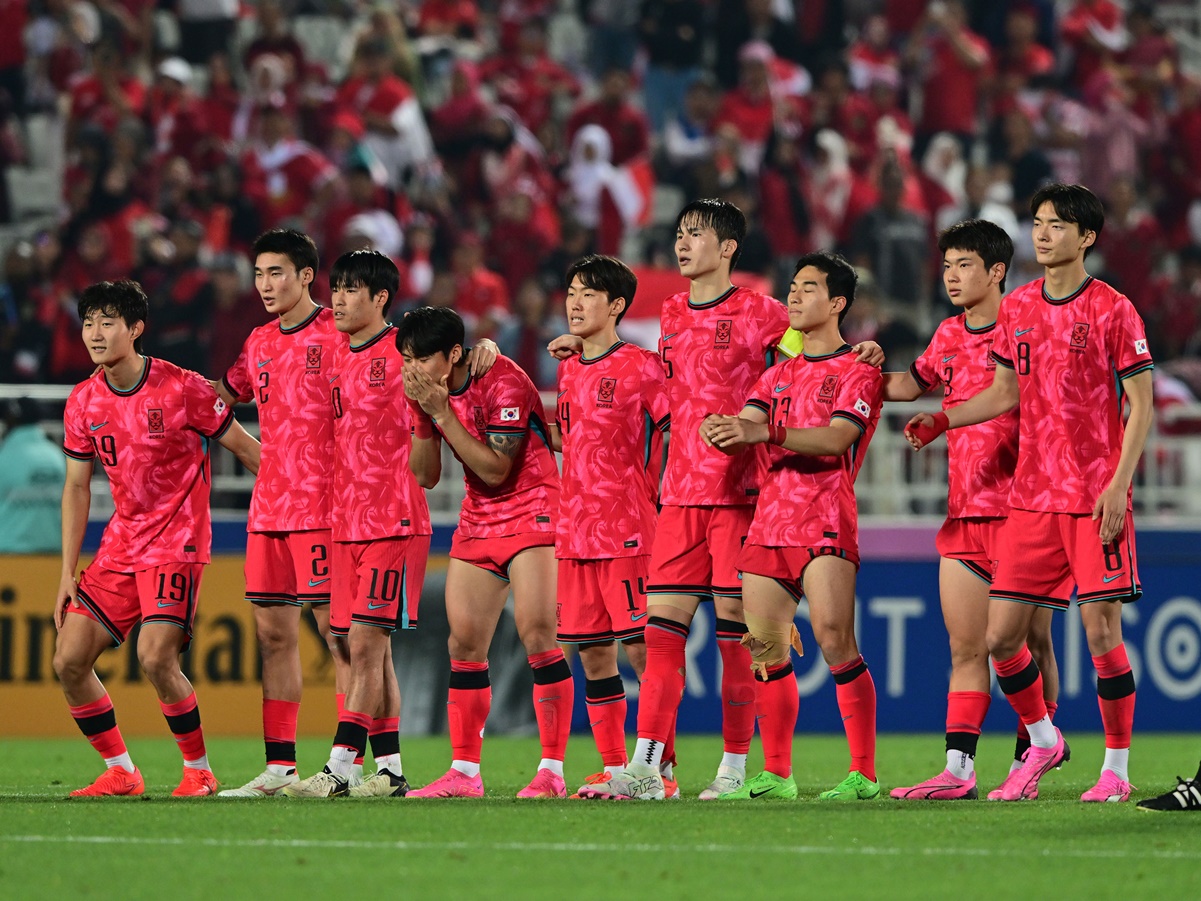 韓国サッカー、40年ぶり五輪逸に協会謝罪「国民の皆様に深くお詫び」21年3月“日韓戦”惨敗時と同様