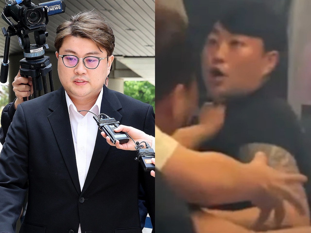 【画像】交通事故を起こすも逃走しマネージャーを身代わりした韓国歌手（32）、入れ墨＆鉄パイプの過去動画が拡散