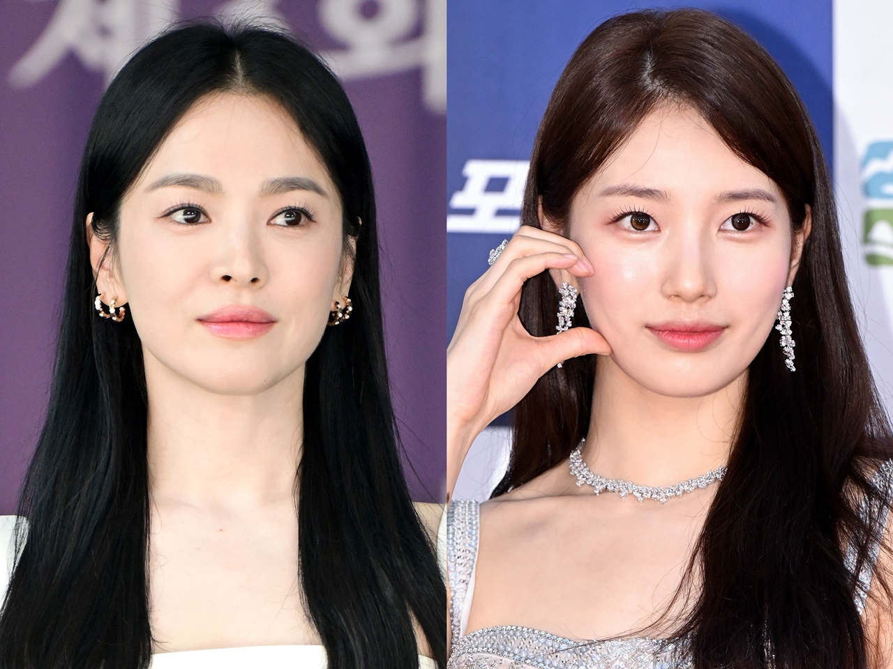 【写真】まさに韓国男性の“理想像”2トップ…韓国美人女優ソン・ヘギョ×ペ・スジ、破壊力抜群の2SHOT