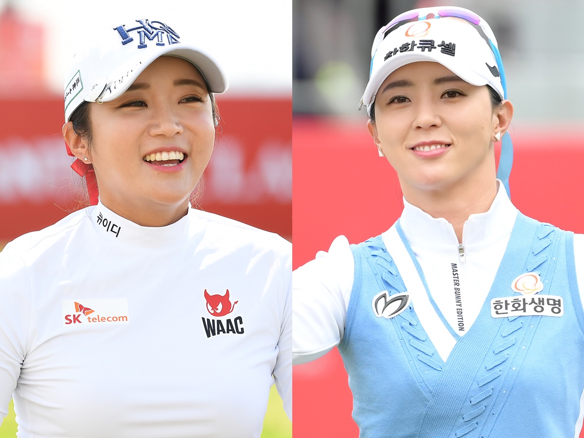 ビジュアル健在！韓国女子ゴルファー、イ・ボミ＆ユン・チェヨンの2SHOTに反響「永遠の天使…」【PHOTO】