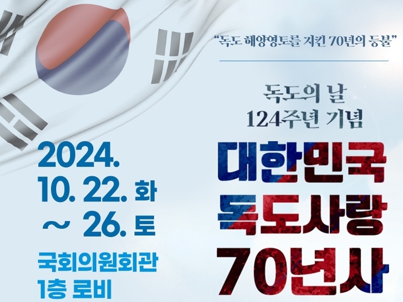 「日本が侵奪を中断する日まで守護活動を続けなければ」韓国で“独島の日”124周年記念の写真展開始