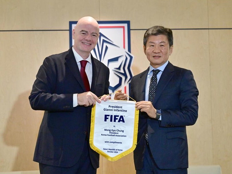 FIFA会長、韓国代表の監督選任問題に「理解できない」KFA会長が説明「“協会長が責任を取ることではないか”と…」