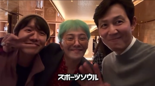 イ・ジョンジェ、G-DRAGON、J-HOPE