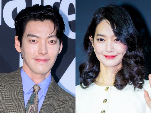 キム・ウビン（左）、シン・ミナ