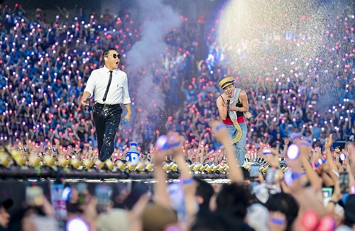 G-DRAGON、PSY