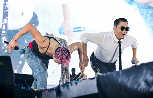 G-DRAGON、PSY