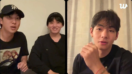 RM、JUNG KOOK、V