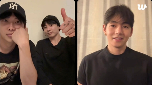 RM、JUNG KOOK、V
