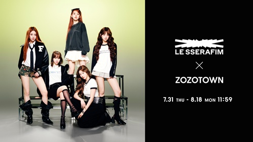 LE SSERAFIM × ZOZOTOWN