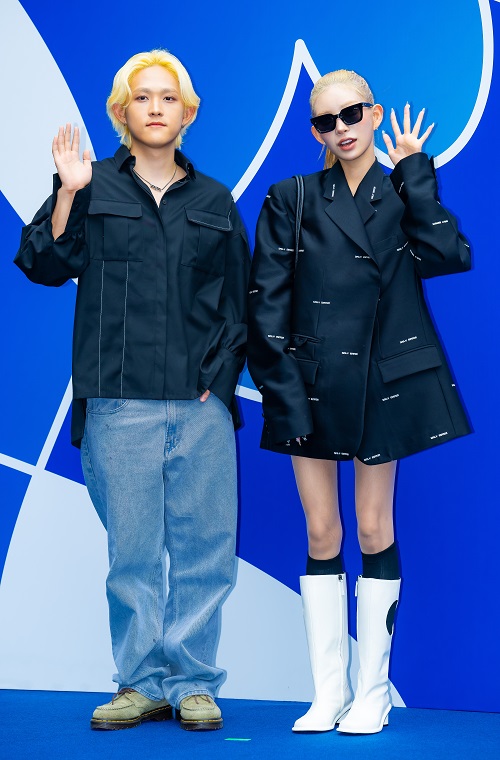 チェ・ファンヒ（左）とチェ・ジュンヒ