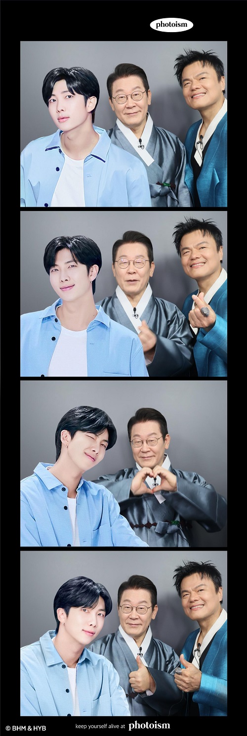 李在明大統領が投稿した話題の写真
